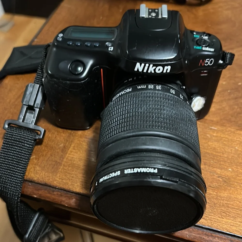 Nikon 50 with 72 mm lens